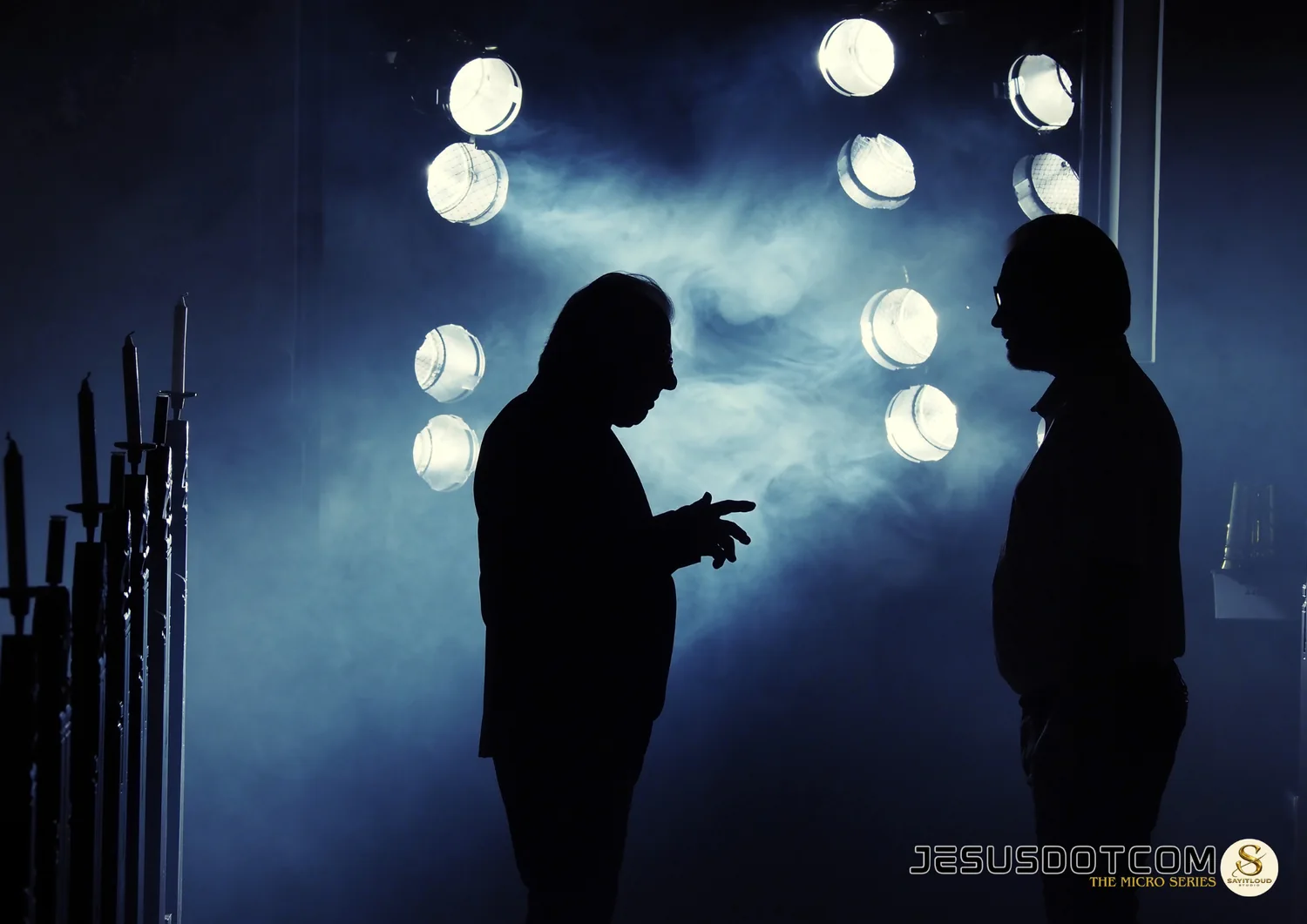 JESUSDOTCOM — atmospheric blue-lit set