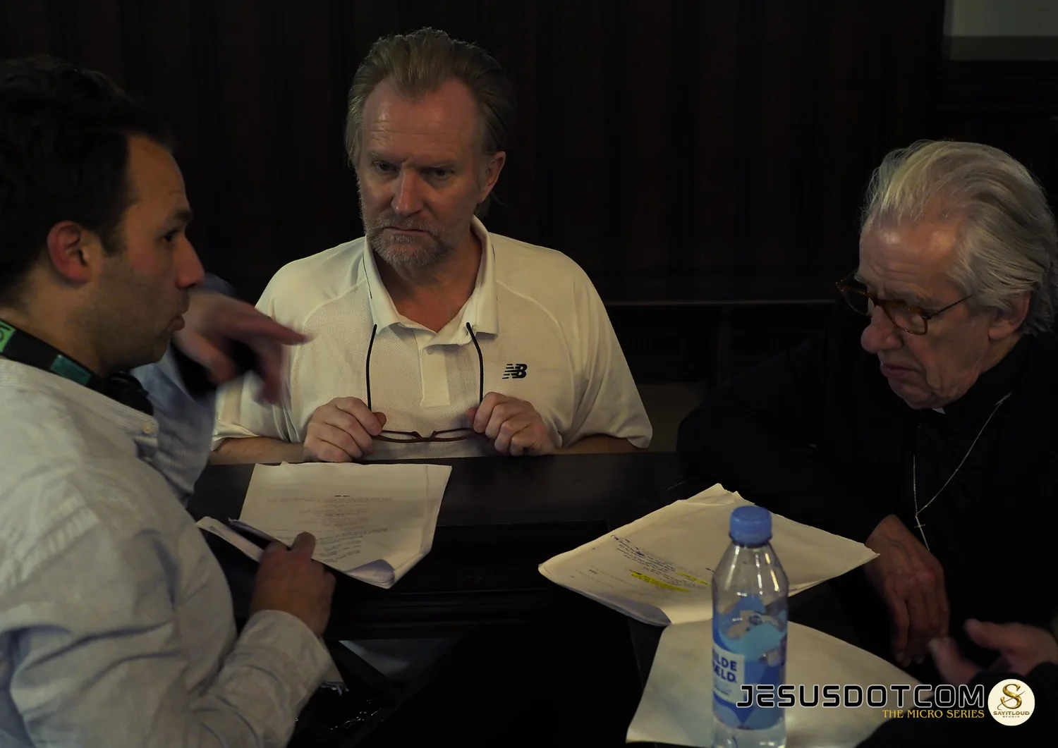 JESUSDOTCOM — on-set discussion