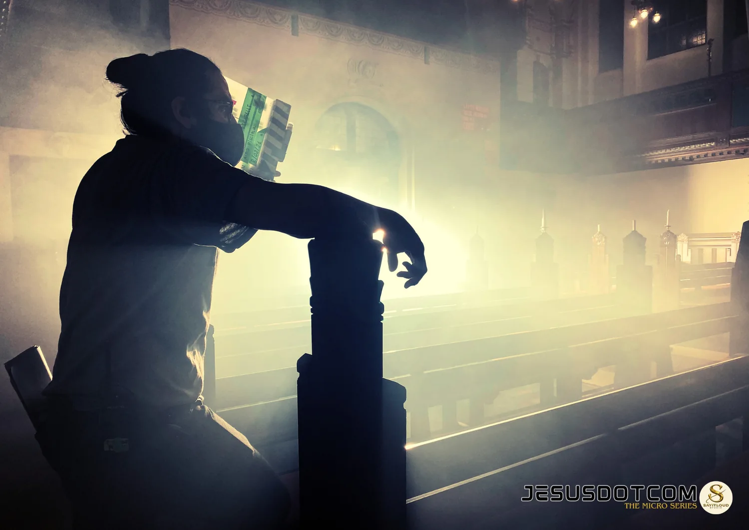 JESUSDOTCOM — filming inside the church
