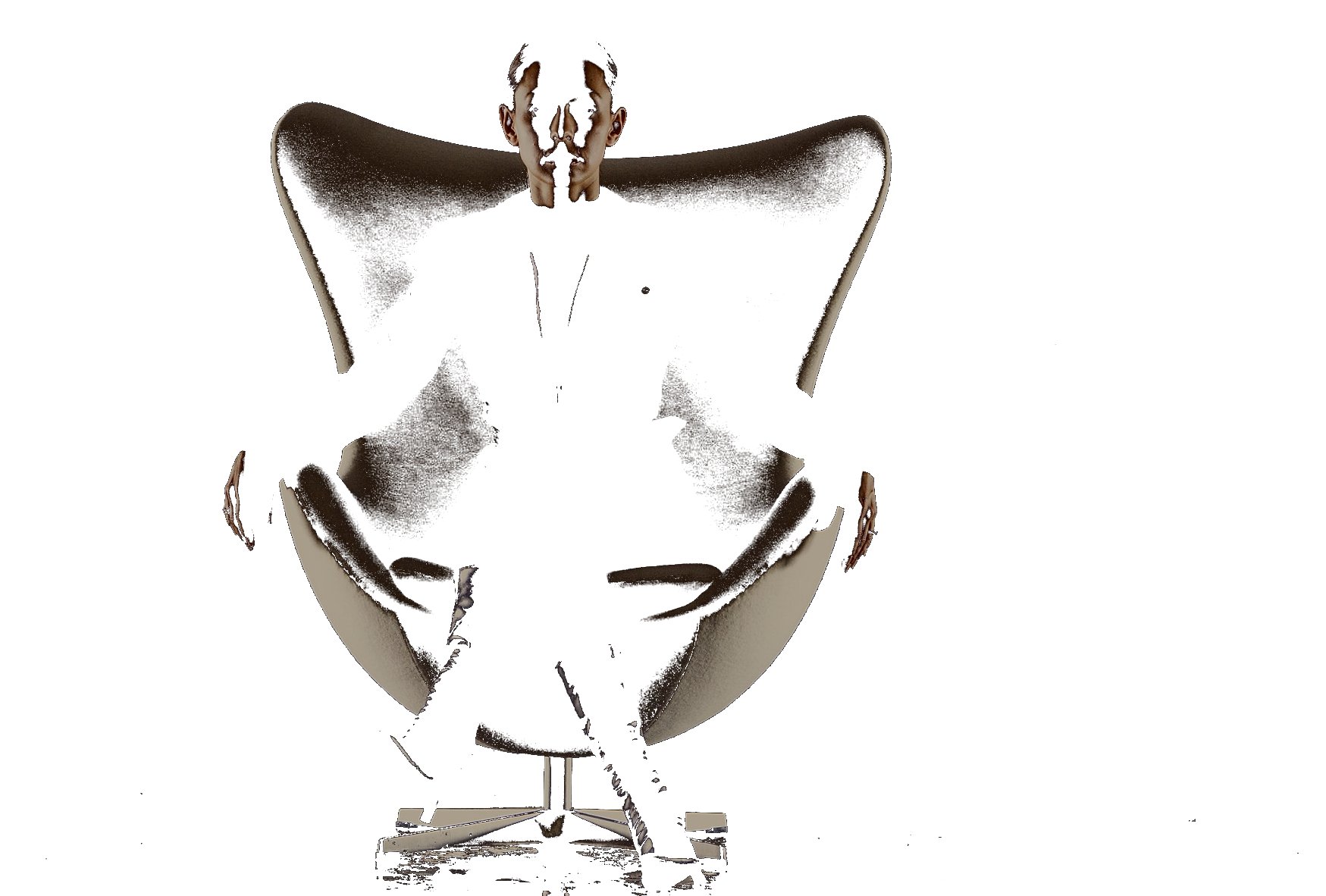 Film Production — a woman seated in a dramatic, dark studio setting